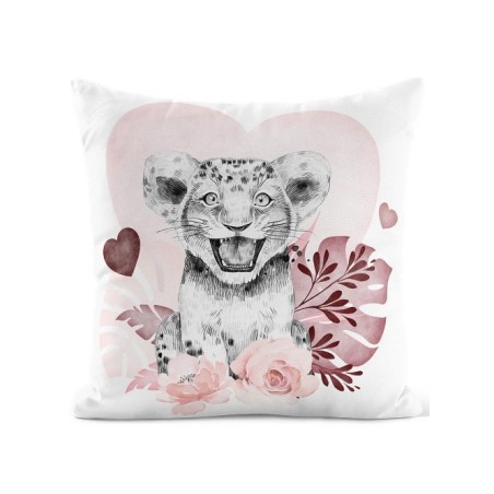 Coupon 50x50 Coussin Savane vieux Rose