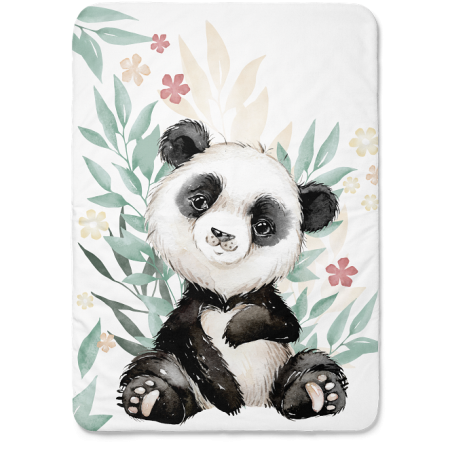 Panneau pour couverture à réaliser soi-même Panda - Certifié Oeko-Tex®