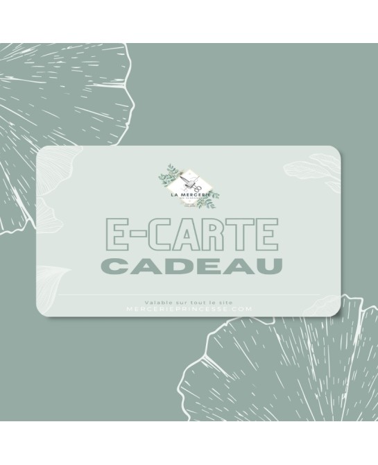 E-carte cadeau La Mercerie...