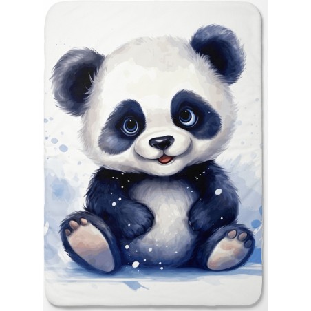 Panneau pour couverture à réaliser soi-même Panda - Certifié Oeko-Tex®