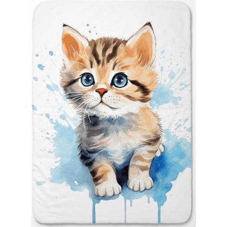 Panneau pour couverture à réaliser soi-même Chaton- Certifié Oeko-Tex®