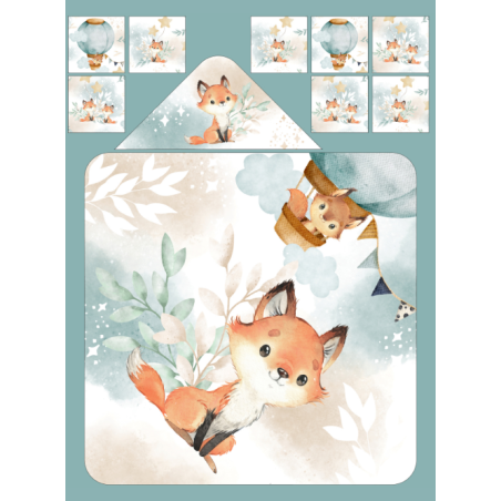 Cape de Bain Lovely Fox Celadon