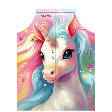 Panneau Tablier Enfant Licorne