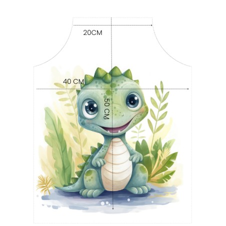 Panneau Tablier Enfant Crocodile