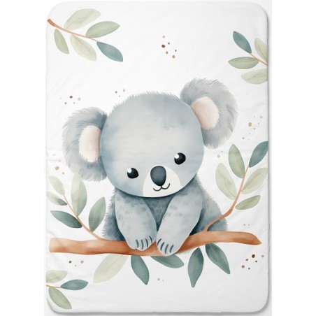 Panneau Tendre Koala pour couverture à réaliser soi-même- Certifié Oeko-Tex®