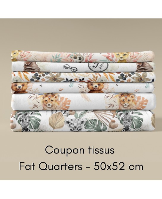 Coupons de tissu Beige Fat...