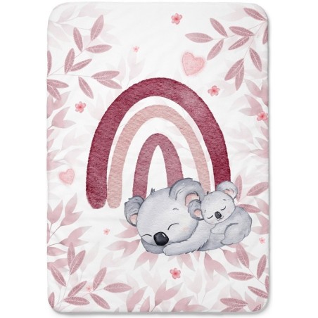 Panneau pour couverture à réaliser soi-même Koala Rose - Certifié Oeko-Tex®