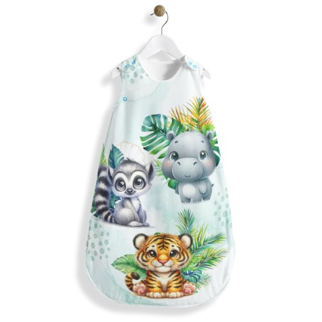 Panneau Gigoteuse Baby Jungle Tropicale