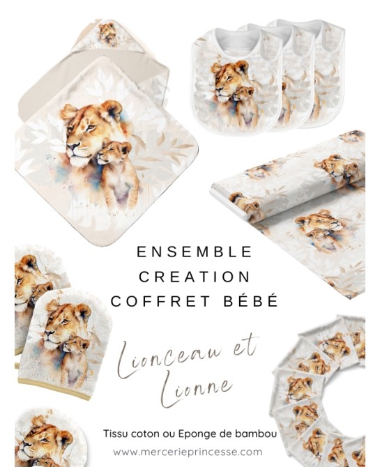 Ensemble Lionceau et Lionne...