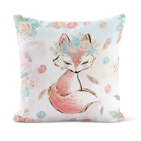 Coupon 50x50 Coussin Boho Renard