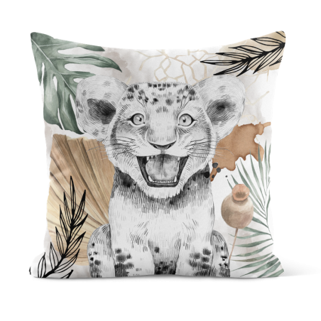 Coupon 50x50 Coussin Savane Africaine